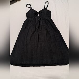 Pretty Summer Black  Dress